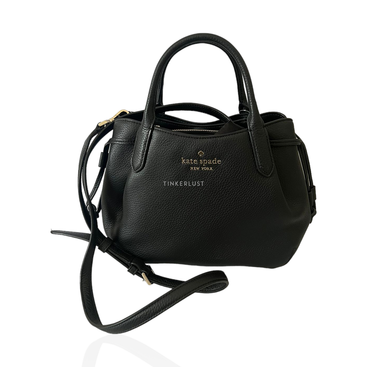 Kate spade store small black satchel